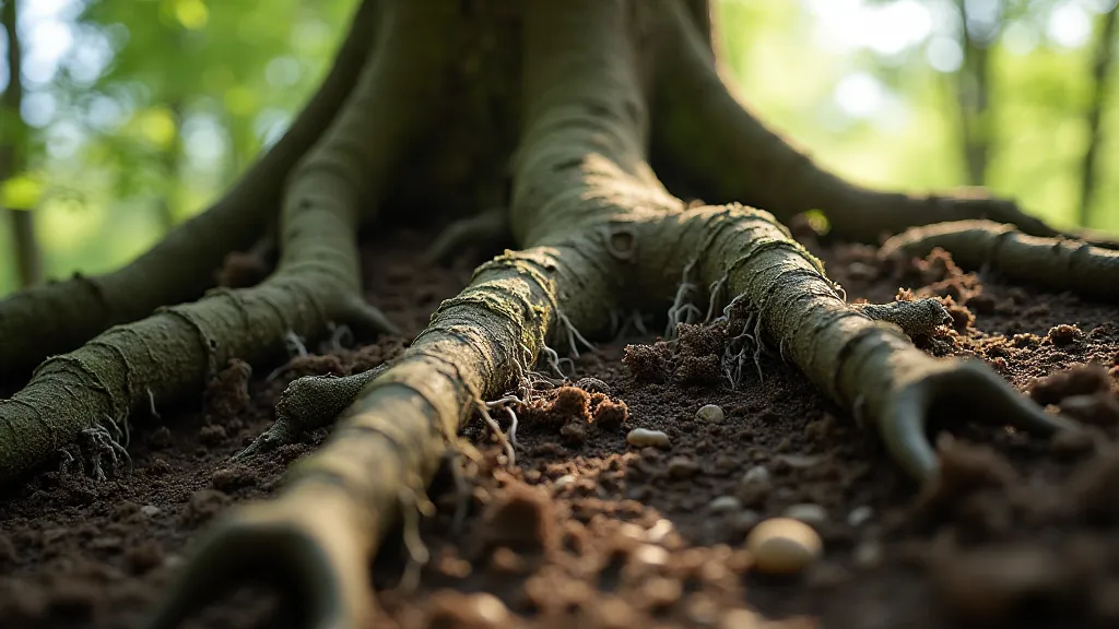 Mycorrhizae on Fruit Tree Roots